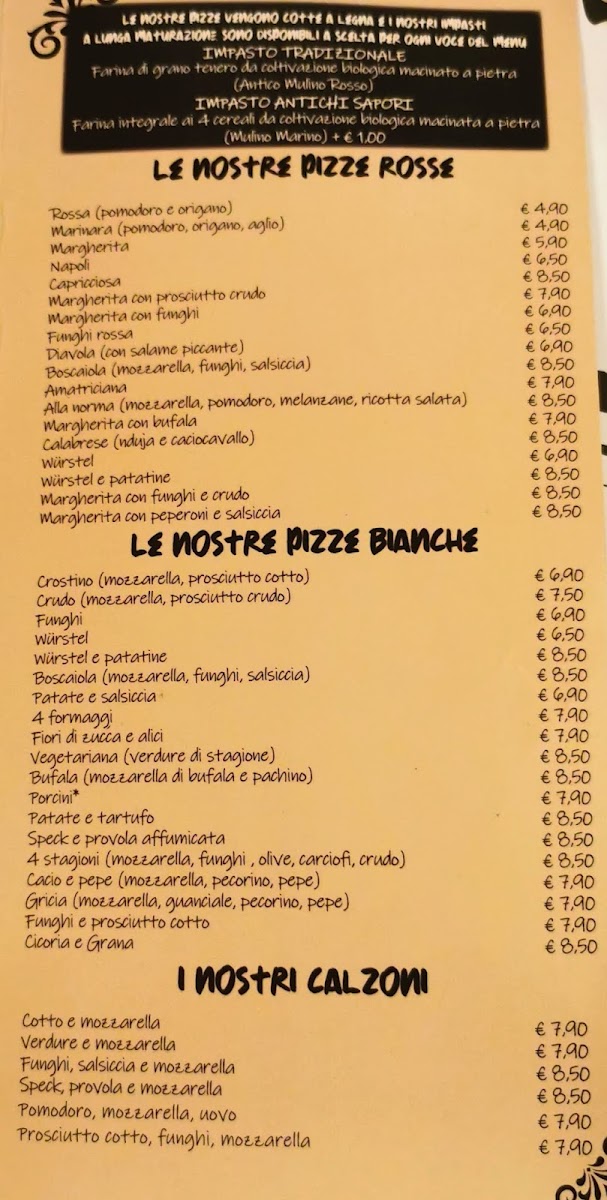 Menu Nostro - Ristorante Pizzeria Casal Palocco-4